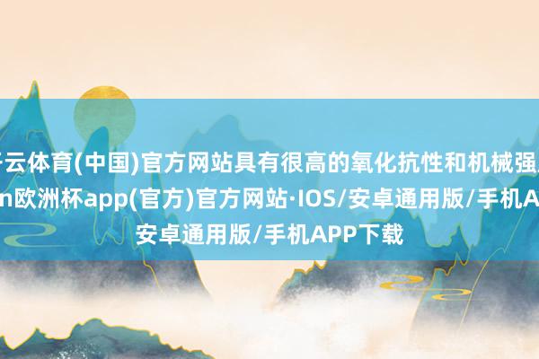开云体育(中国)官方网站具有很高的氧化抗性和机械强度-kaiyun欧洲杯app(官方)官方网站·IOS/安卓通用版/手机APP下载