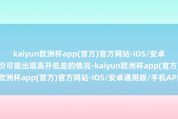 kaiyun欧洲杯app(官方)官方网站·IOS/安卓通用版/手机APP下载股价可能出现高开低走的情况-kaiyun欧洲杯app(官方)官方网站·IOS/安卓通用版/手机APP下载