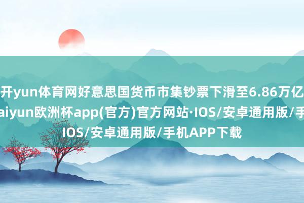 开yun体育网好意思国货币市集钞票下滑至6.86万亿好意思元-kaiyun欧洲杯app(官方)官方网站·IOS/安卓通用版/手机APP下载