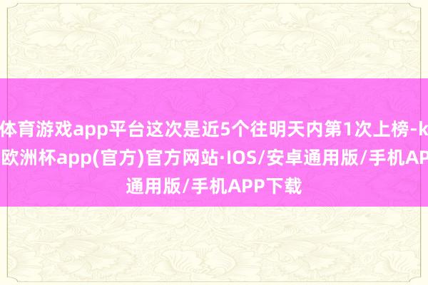 体育游戏app平台这次是近5个往明天内第1次上榜-kaiyun欧洲杯app(官方)官方网站·IOS/安卓通用版/手机APP下载