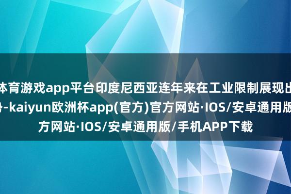 体育游戏app平台印度尼西亚连年来在工业限制展现出茂盛的发展态势-kaiyun欧洲杯app(官方)官方网站·IOS/安卓通用版/手机APP下载